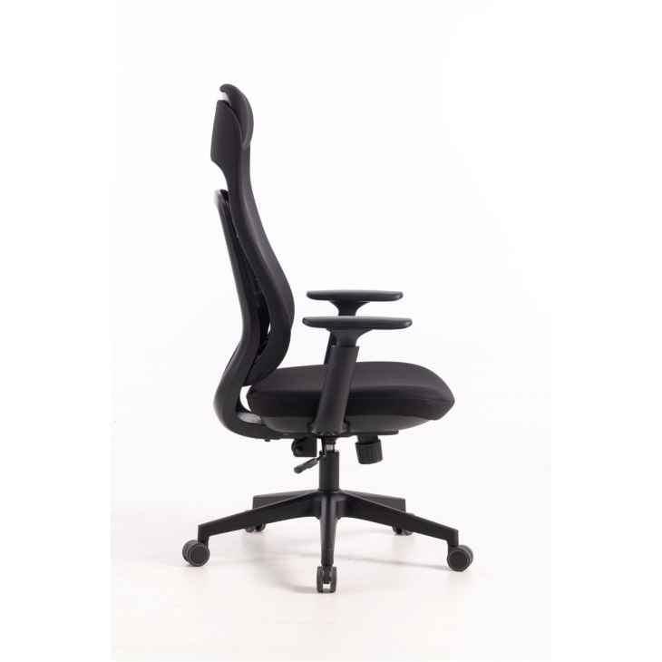Ергономичен офис стол RIVO BLACK