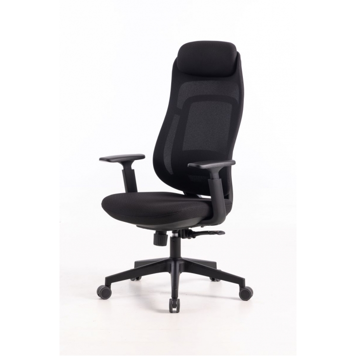 Ергономичен офис стол RIVO BLACK